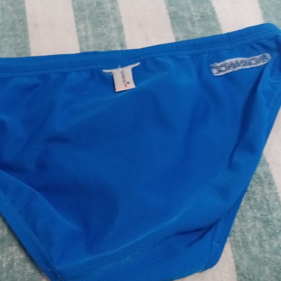 (*) SPEEDO "ENDURANCE" SWIM BRIEF 2" SIDE SEAM, BLUE, SIZE 30" (Pre-Owned) - Picture 7 of 8
